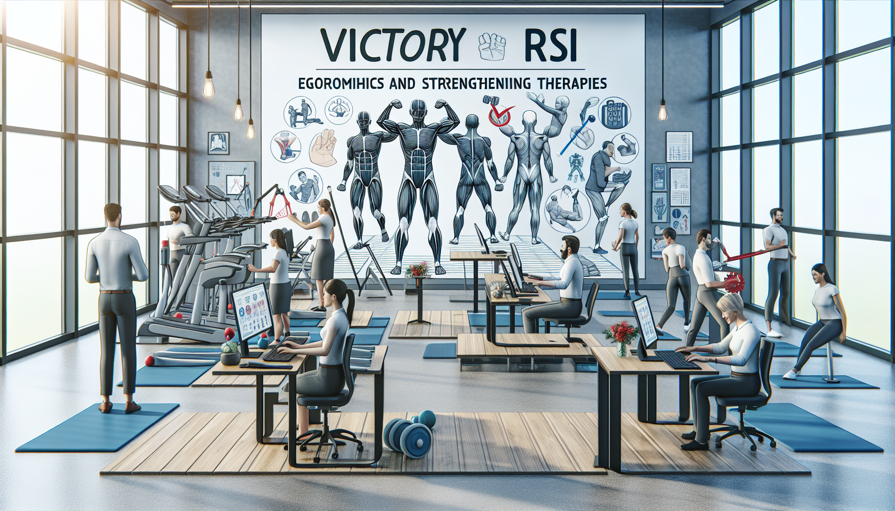 Zwycięstwo nad RSI: Ergonomia i Terapie Wzmacniające